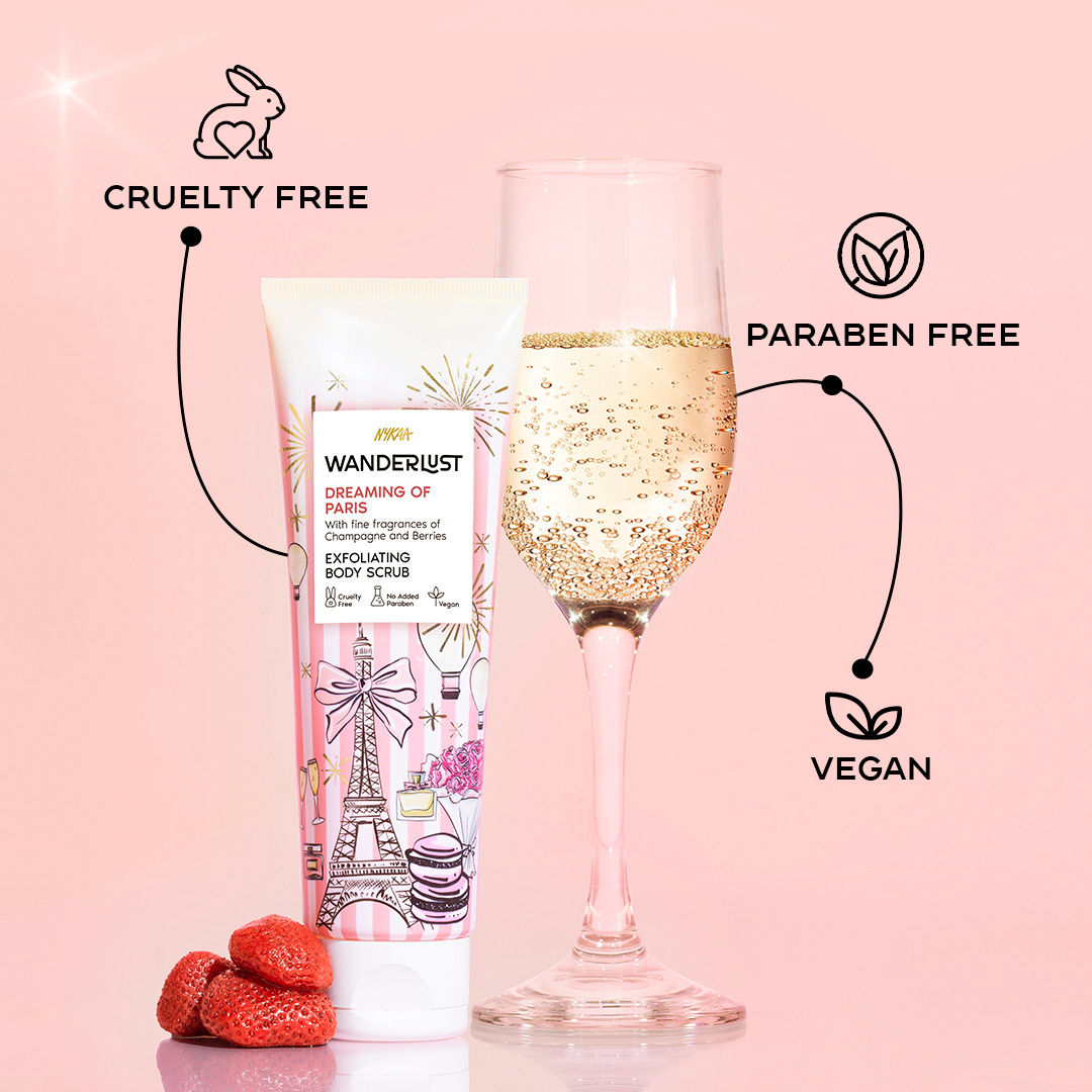 Nykaa Wanderlust Body Scrub (140gm) - PUSHMYCART