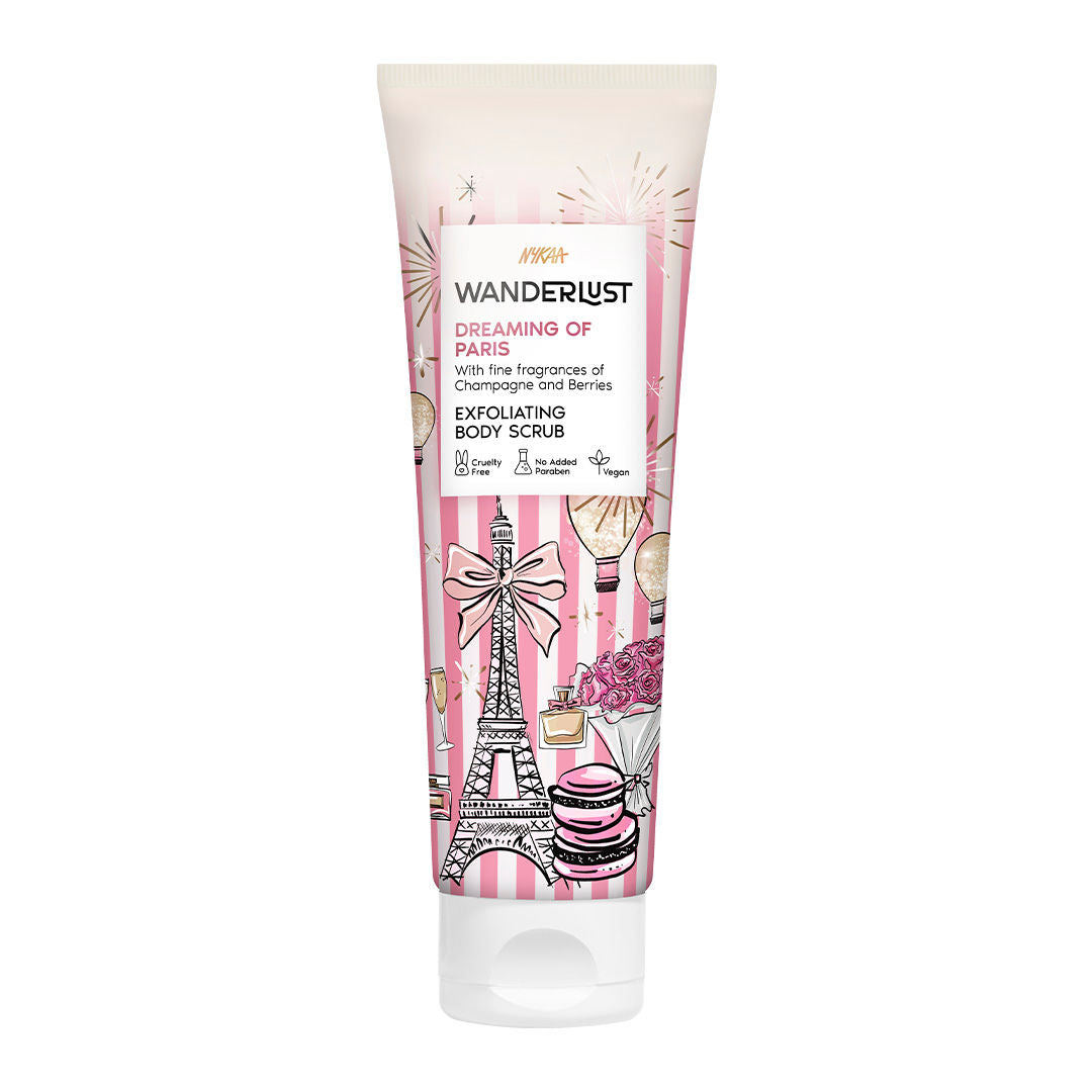 Nykaa Wanderlust Body Scrub (140gm) - PUSHMYCART