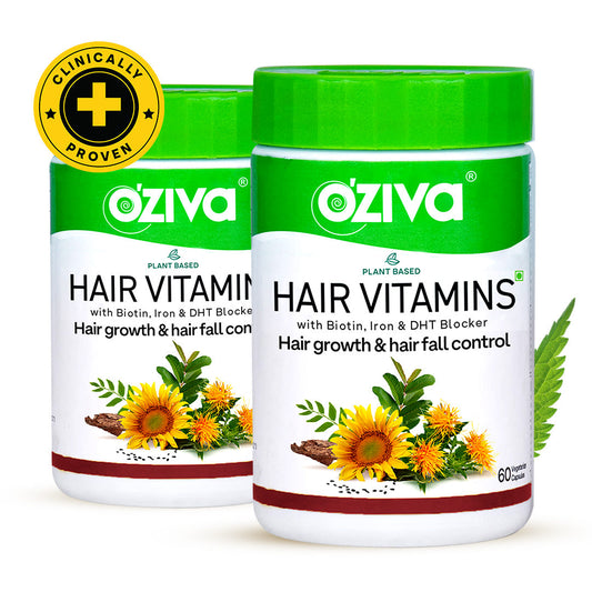 OZiva Hair Vitamins for Hair Fall & Scalp Health