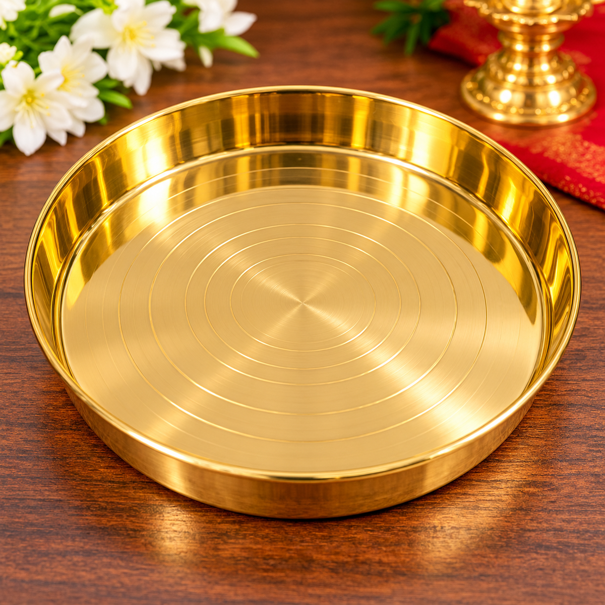 Basic Brass Thali 291g