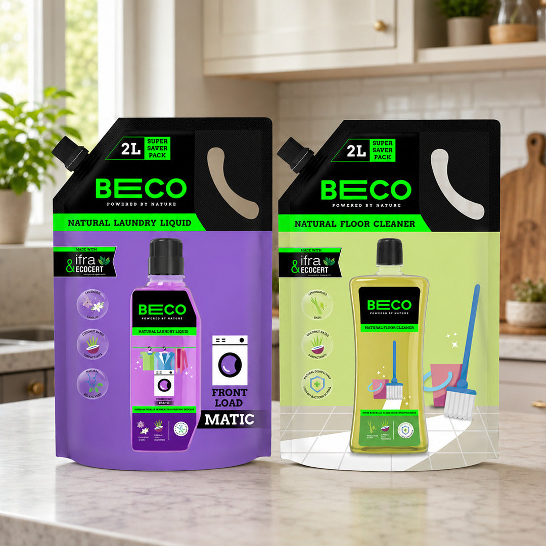 BECO Liquids Saver Combo Floor Cleaner and Laundry Liquid Front Load image 1