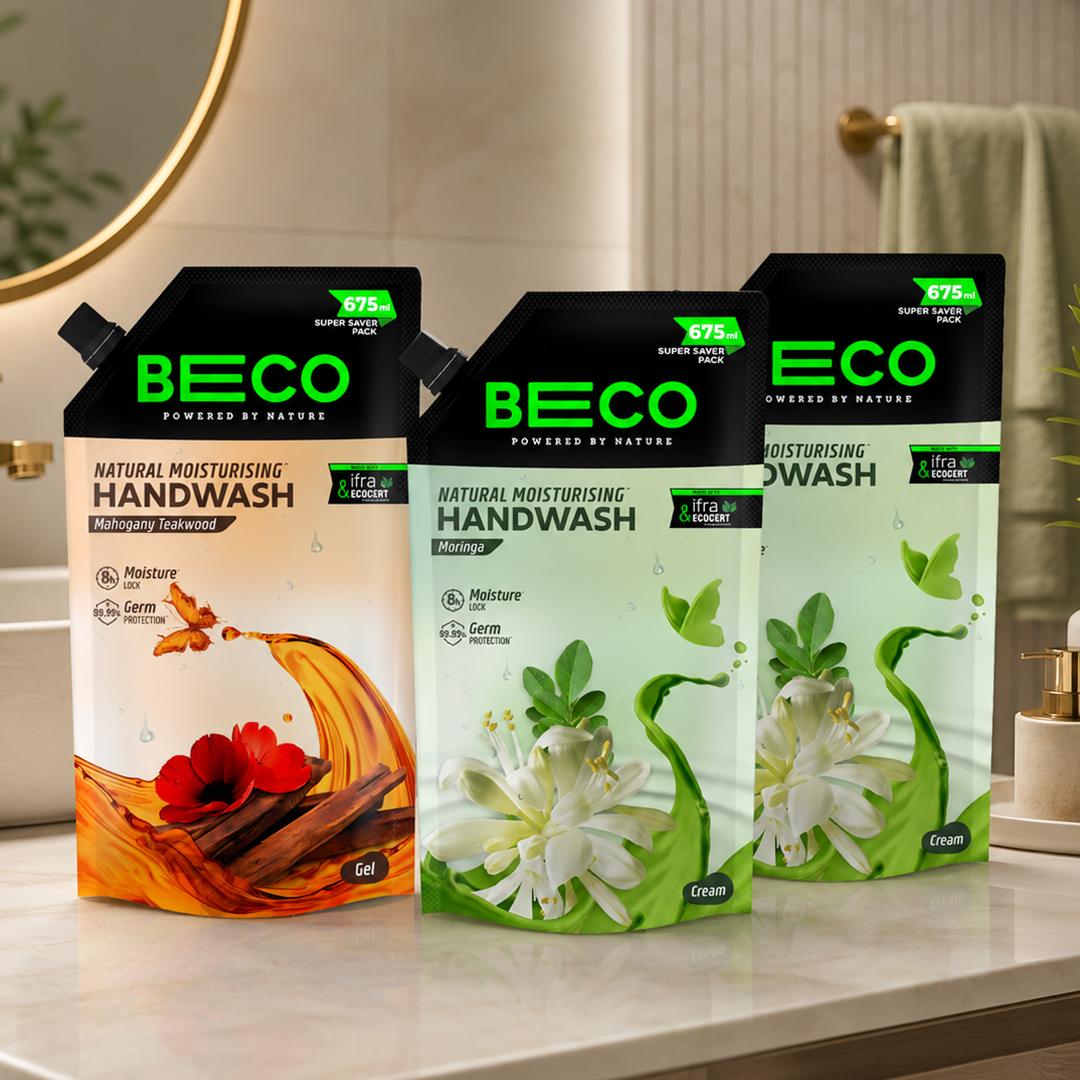 BECO Dual Moringa + Mahogany Handwash Pack image 1