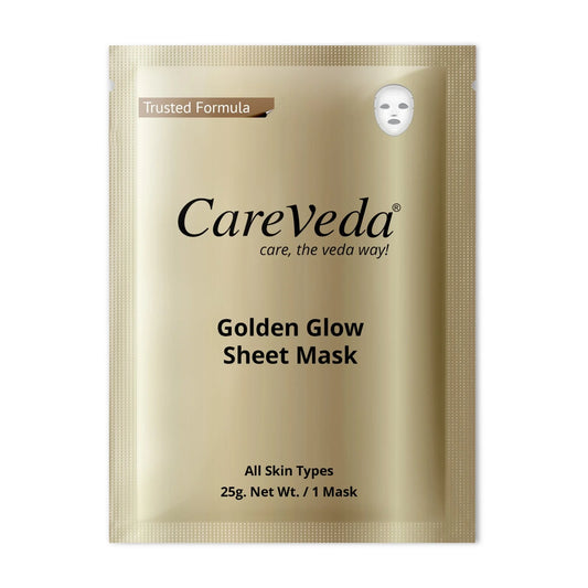 CareVeda Golden Glow Sheet Mask 25g