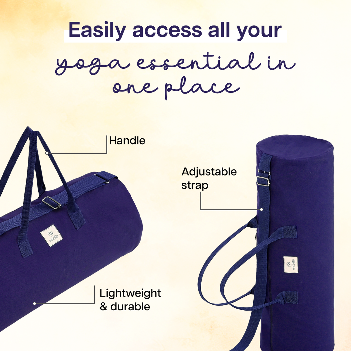 Yoga Mat XL Duffle Bag (Up to 10mm Mat)