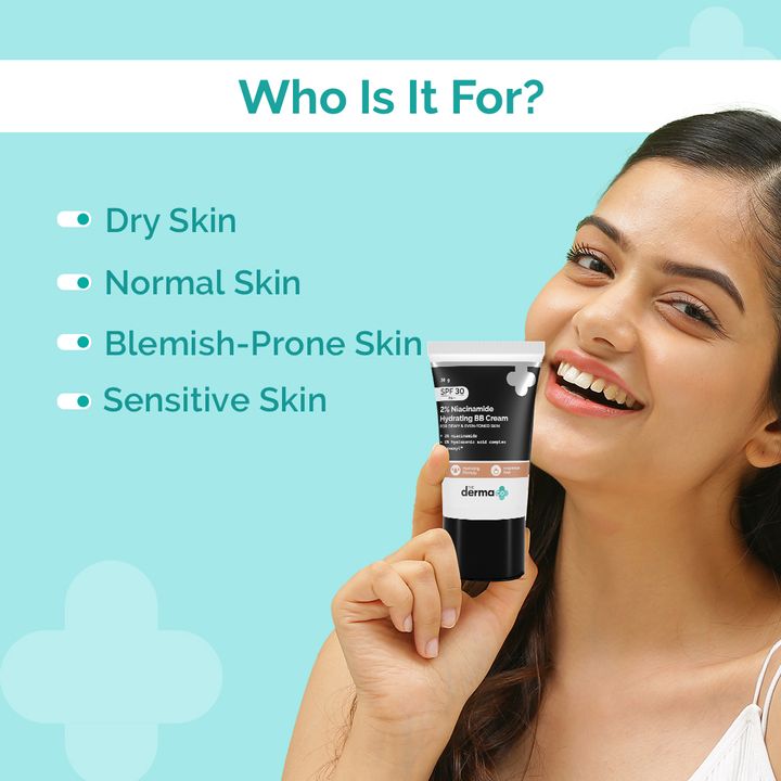 The Derma Co 2% Niacinamide Hydrating BB Cream