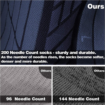Heelium Bamboo Athletic Socks - 3 Pairs