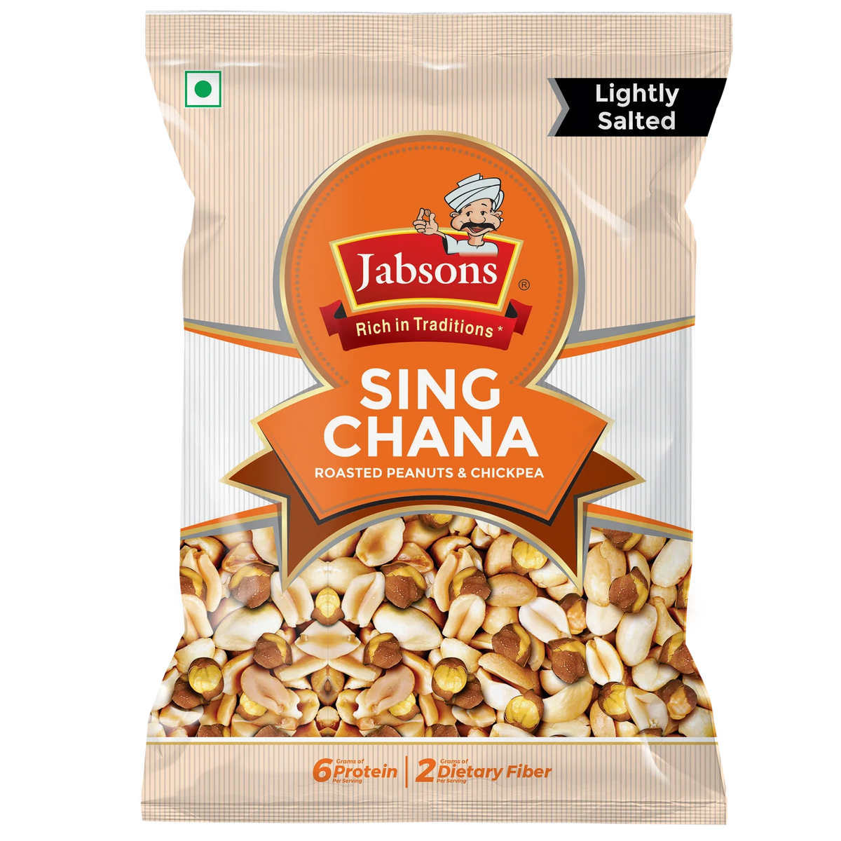 Jabsons Foods Sing Chana-Lightly Salted