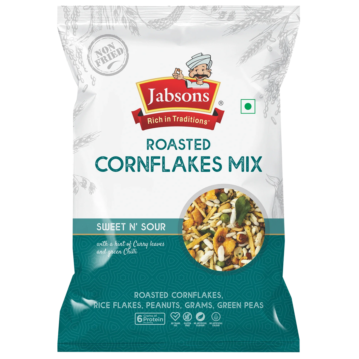 Jabsons Foods Cornflakes Mix Roasted Namkeen
