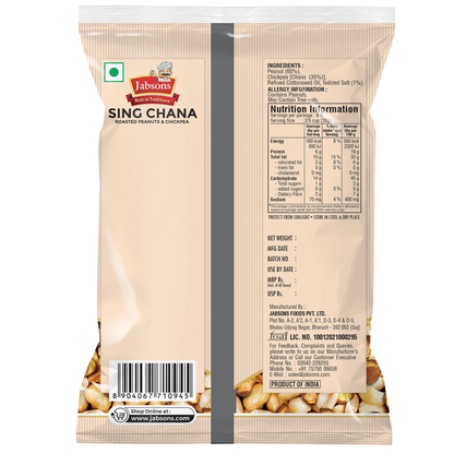 Jabsons Foods Sing Chana-Lightly Salted