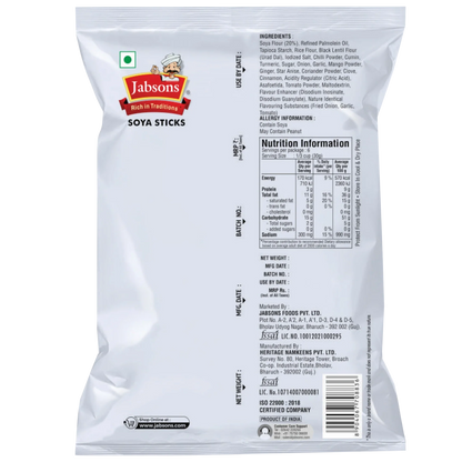 Jabsons Foods Magic Masala Soya Sticks