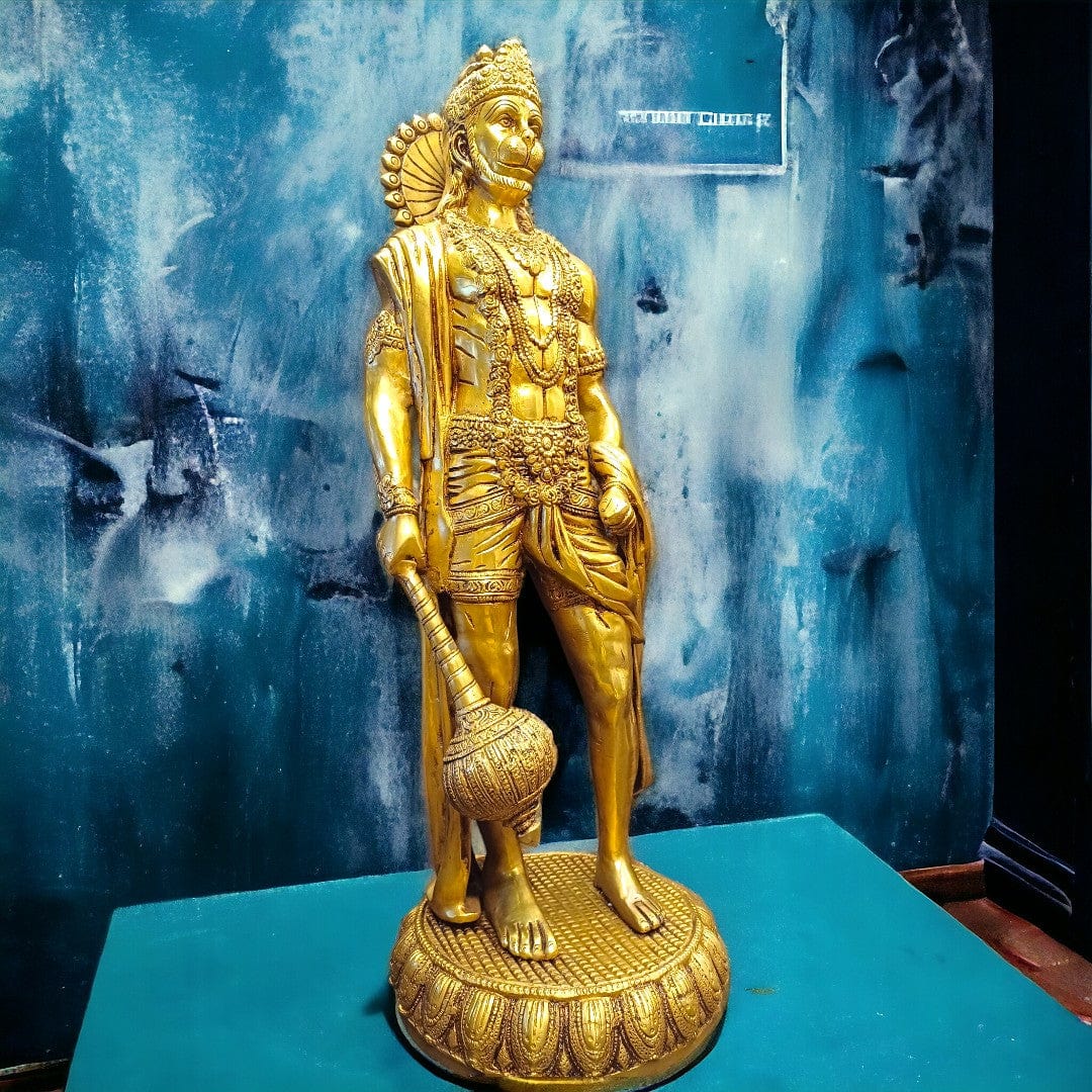 Tamas Brass Hanuman Ji Statue - PUSHMYCART
