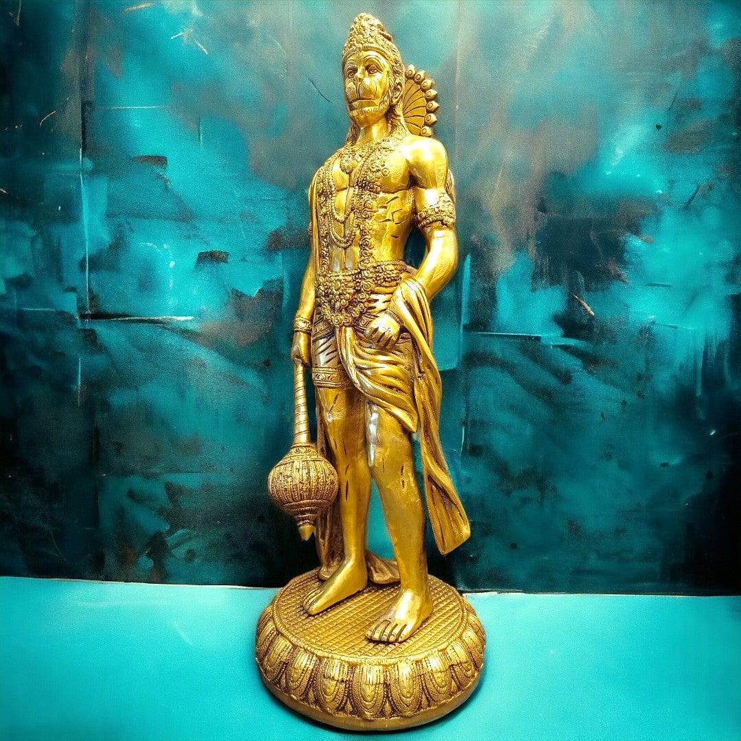 Tamas Brass Hanuman Ji Statue - PUSHMYCART