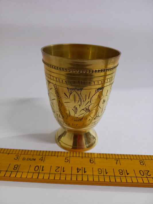 brass Glass Tumbler