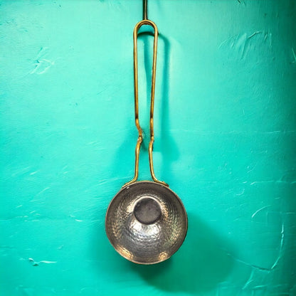 Tamas Brass hammered tadka pan| - PUSHMYCART