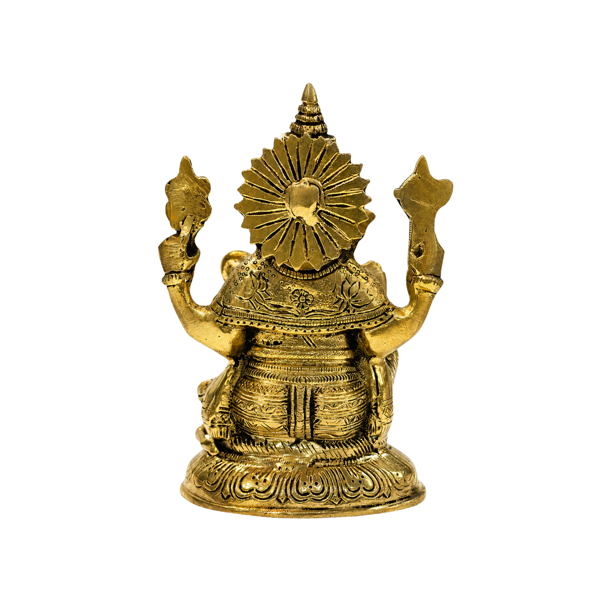 Brass Ganpati Idol for Home 1763g