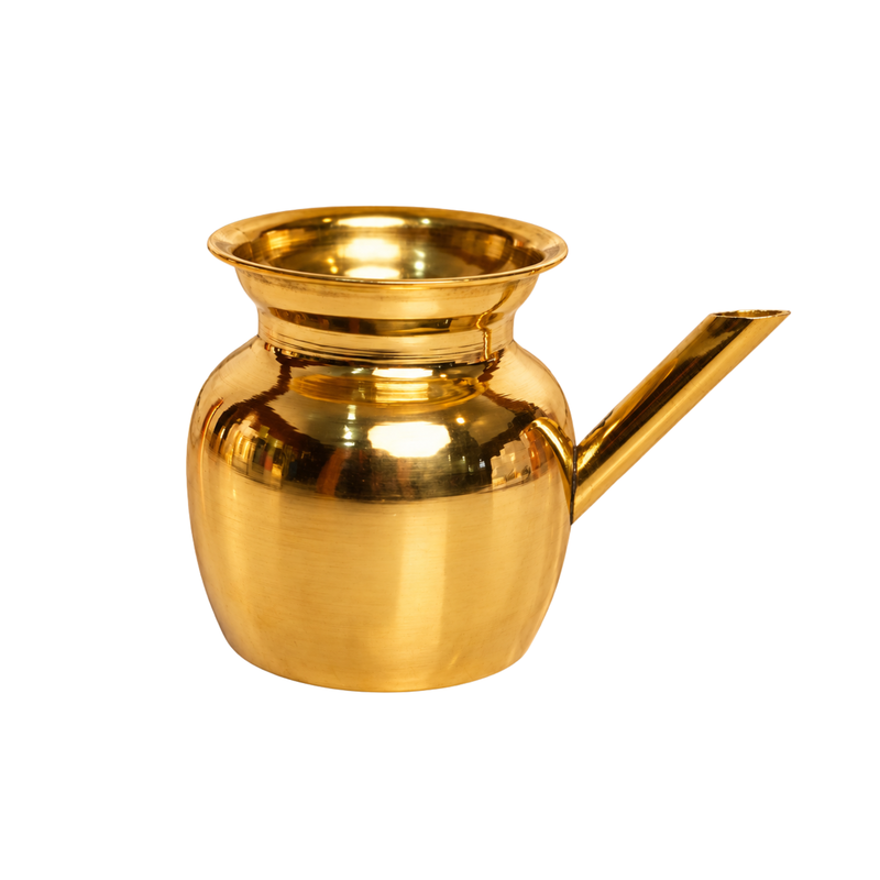 Brass Plain Karwa Lota Kalash