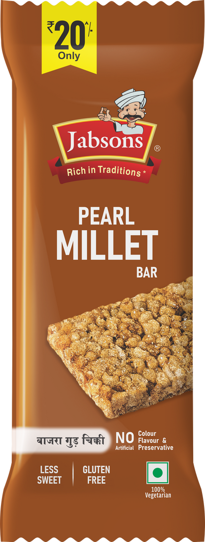 Jabsons Foods Pearl Millet Bar