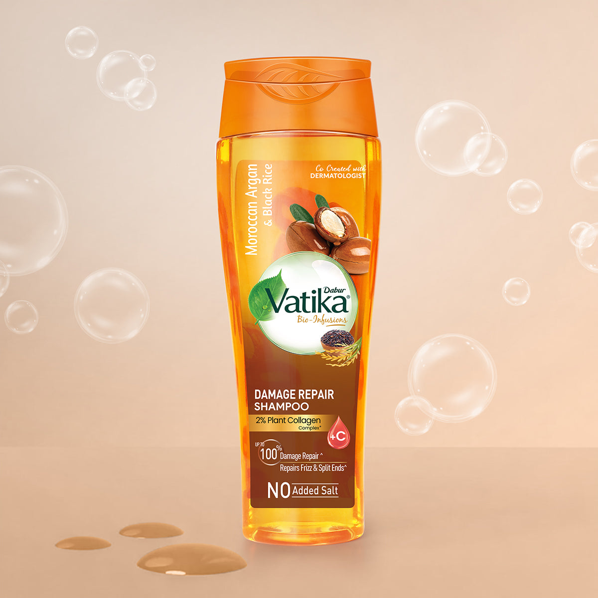 Dabur Vatika Bio Infusions Damage Therapy Shampoo