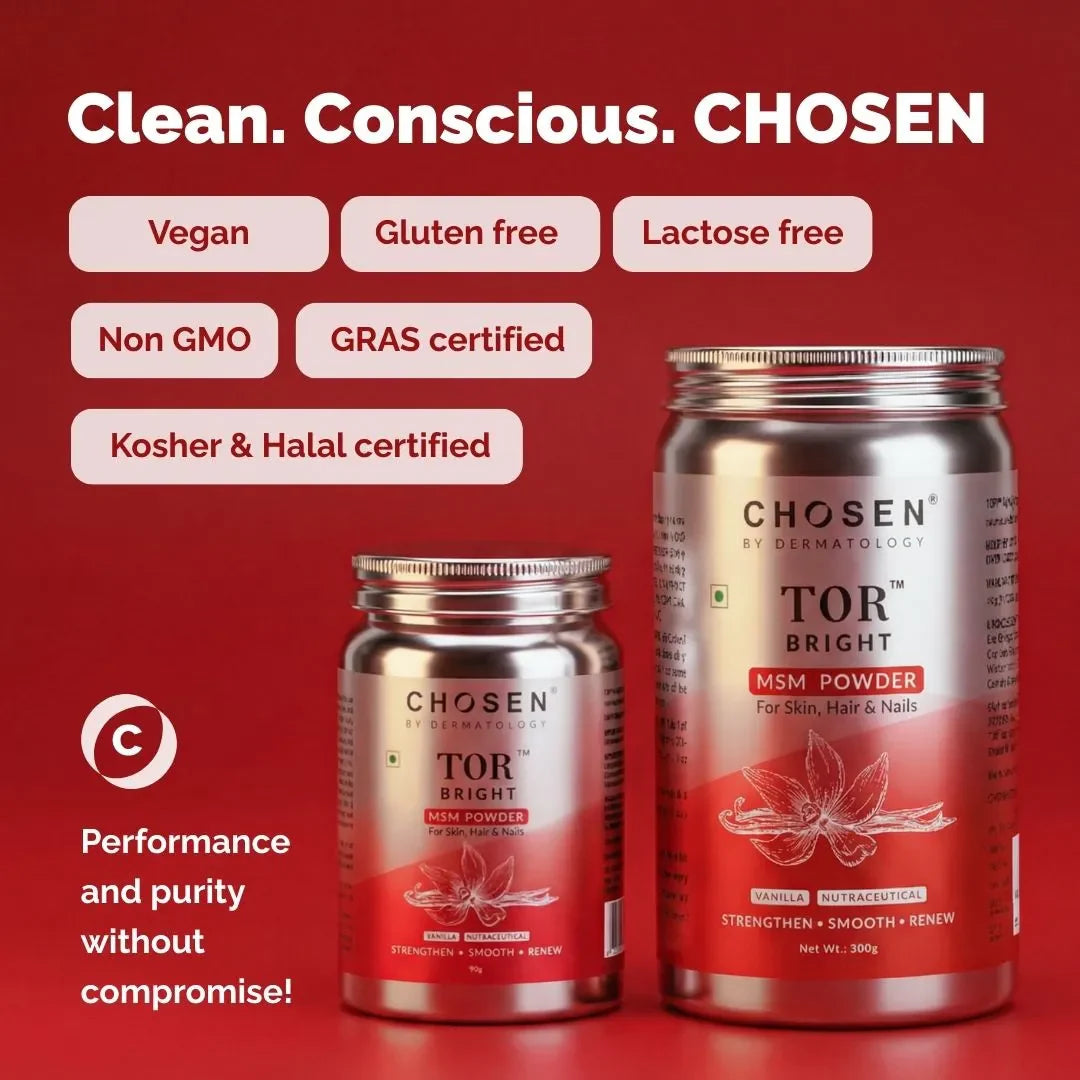 Chosen TOR Bright OptiMSM Methylsulfonylmethane MSM