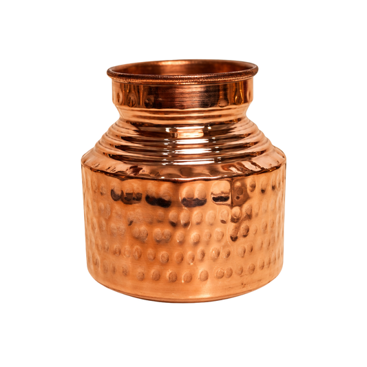Pure Copper Traditional Hammered Kalash