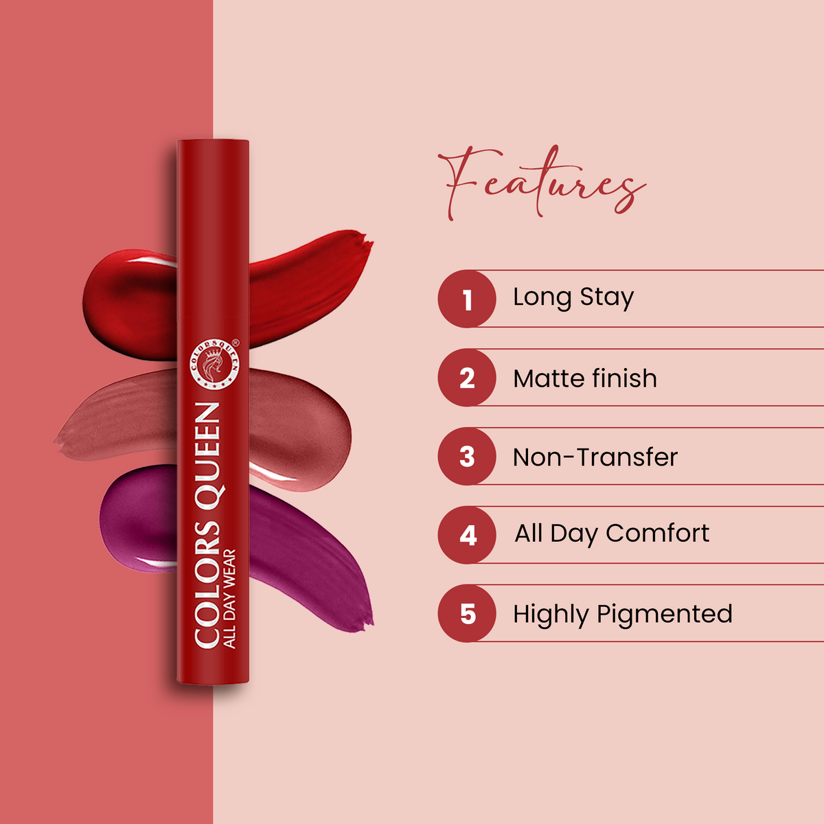 Colors Queen Colors Queen All Day Wear | 12 ML