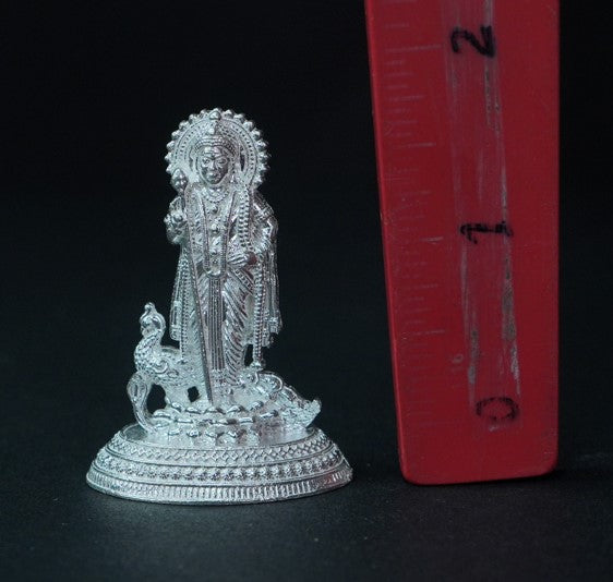 Pure Silver Murgan 23.04g By Mahita Collections - PUSHMYCART
