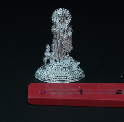 Pure Silver Murgan 23.04g By Mahita Collections - PUSHMYCART