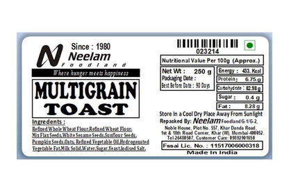 Neelam Foodland Multigrain Toast 