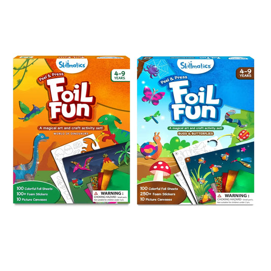 Skillmatics Foil Fun Nature Craft Bundle Ages 4 to 9