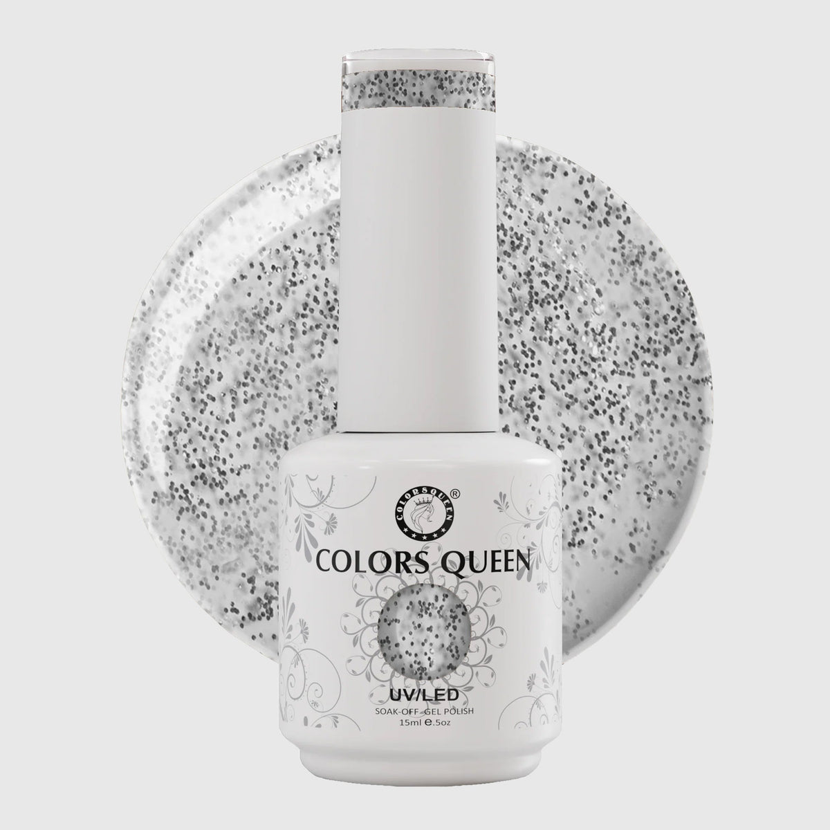 Colors Queen UV LED Soak Off Gel Polish - Glitter Nail Colors | 15 ML