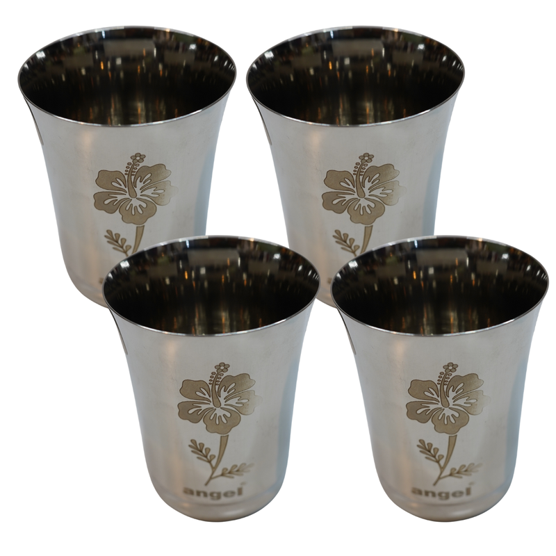 Durable Steel Drinking Cup 452g Set of 4