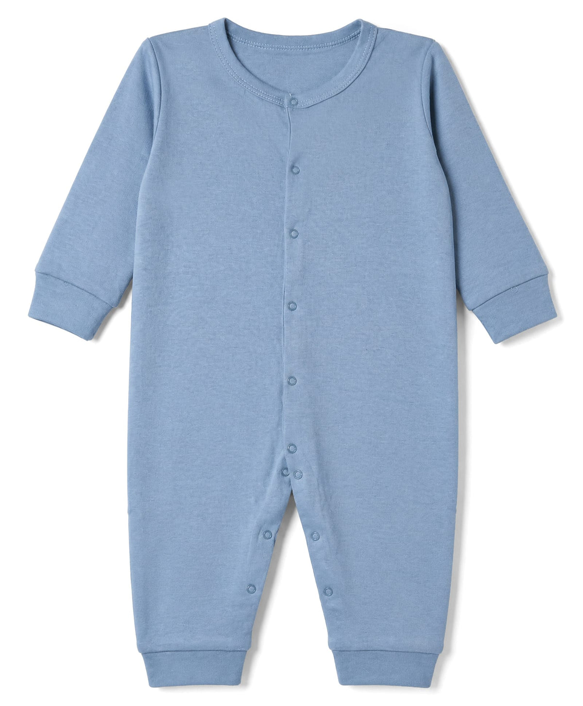 FirstCry Babyhug 100 Percent Cotton Interlock Knit Full Sleeves Solid Romper