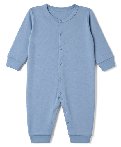 FirstCry Babyhug 100 Percent Cotton Interlock Knit Full Sleeves Solid Romper