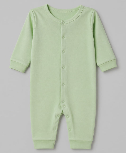 FirstCry Babyhug 100 Percent Cotton Interlock Knit Full Length Romper
