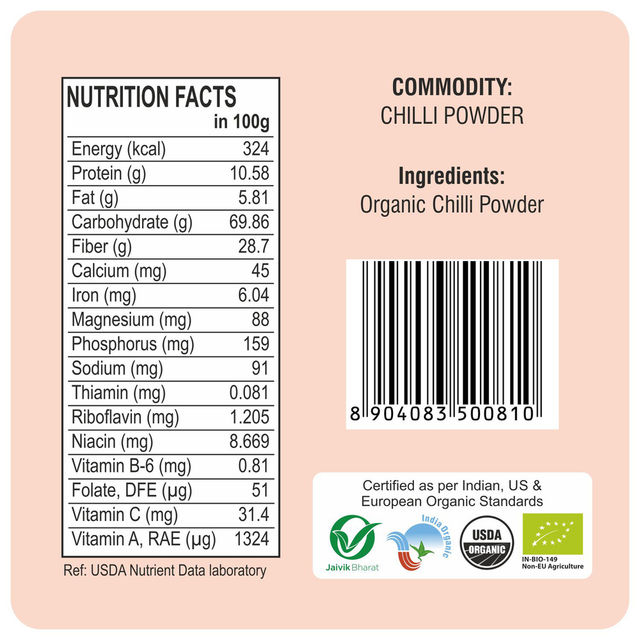 24 Mantra Organic Chilly Powder - PUSHMYCART