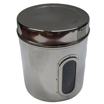 Steel Tea Candy Storage Jars 409g Set 1
