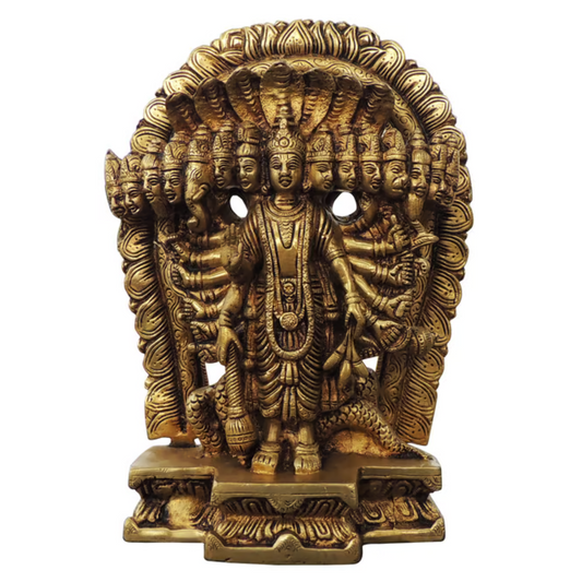 Brass Showpiece Vishnu Das Avatar 5.52 KG - PUSHMYCART