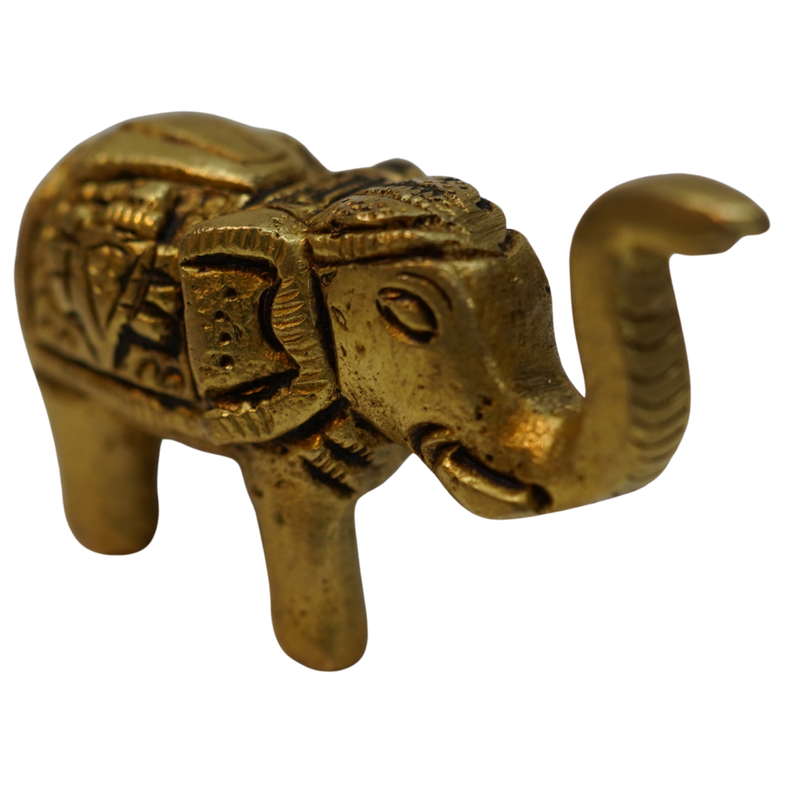 Brass Small Elephant Idol 94g Set 1