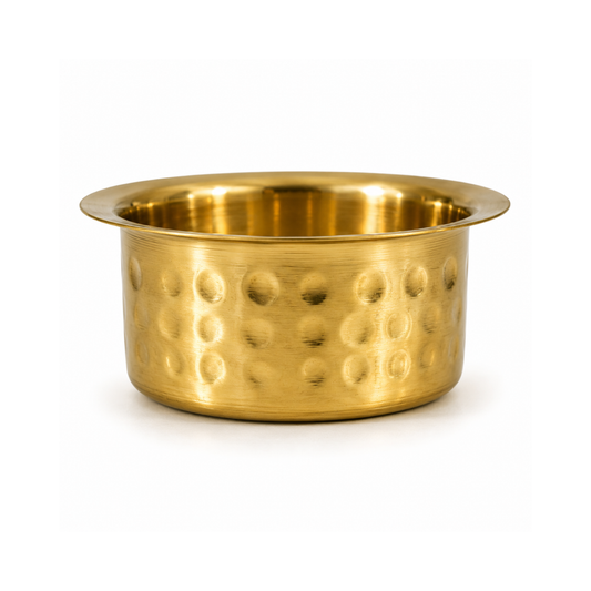 Miniature Brass Patela/Bhagona Decorative Showpiece | Pack of 4