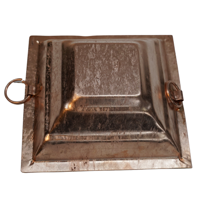 Copper Hawankund for Pooja 588g Set 1