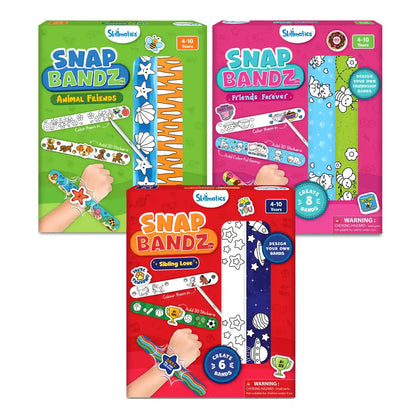 Skillmatics Festive Special Snap Bandz Bundle Ages 4 to 10