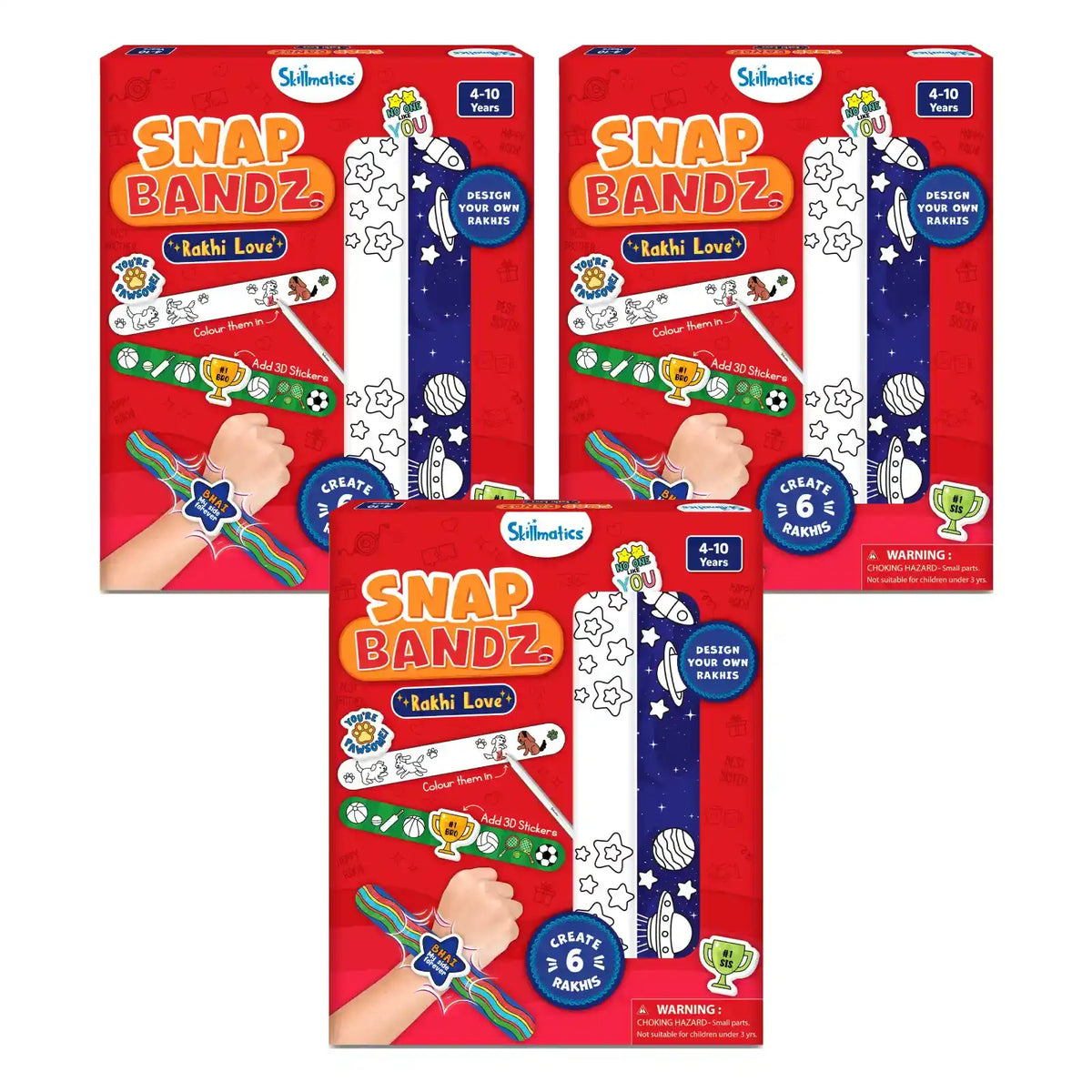 Skillmatics Thrice the Festive Love Bundle Ages 4 to 10