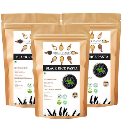 Millet Mania Black Rice Pasta