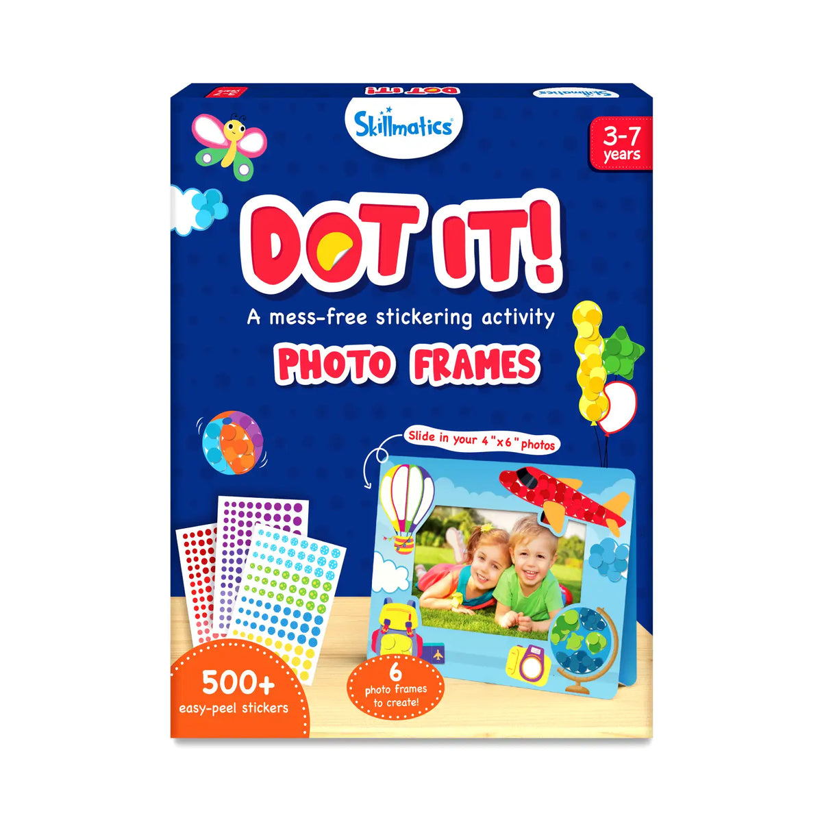 Skillmatics Dot it Photo Frames No Mess Sticker Art Ages 3 to 7