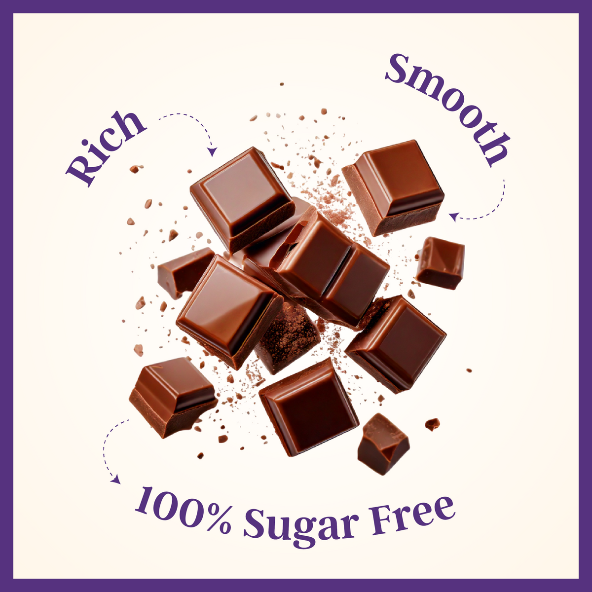 Sugar Free Milk Chocolate Bar 