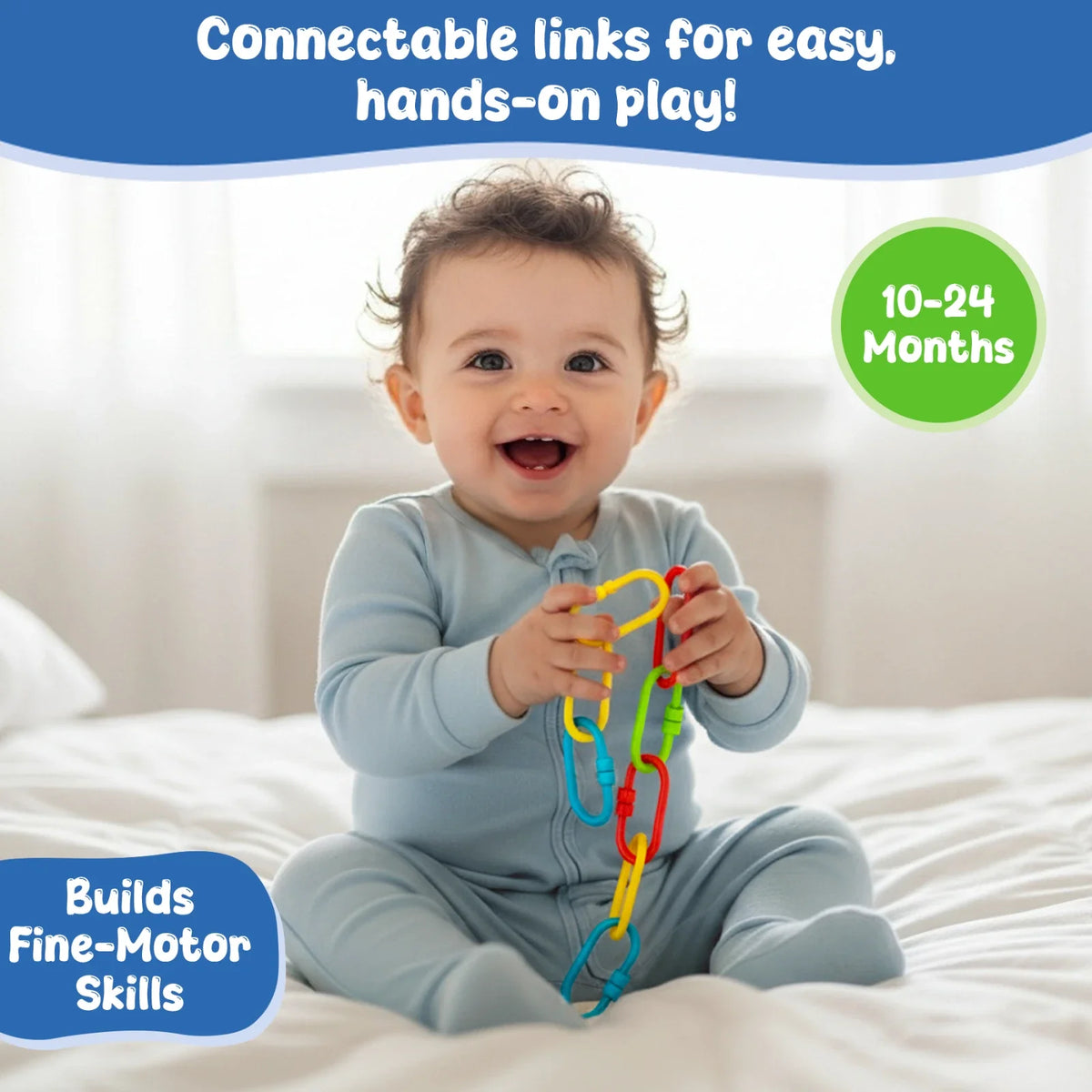 Skillmatics Click Connect and Play Bundle 6 to 36 Months