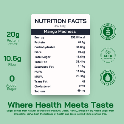 Fitfeast Mango Madness Peanut Butter 150g
