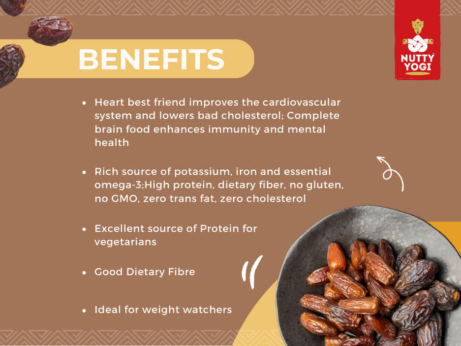 Nutty Yogi Mabroom Dates 1.2kgs Jar