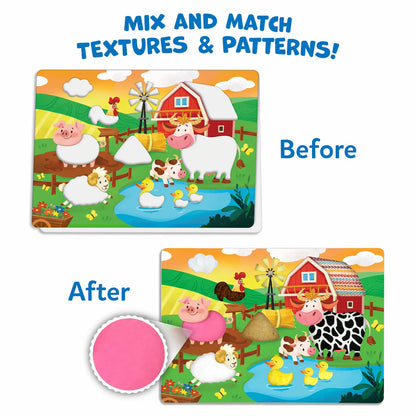 Skillmatics Animal Fabric Art Bundle Ages 4 and Up