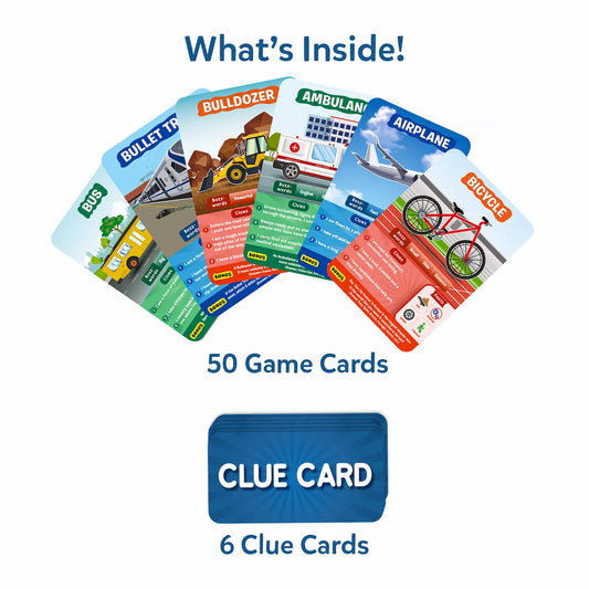 Skillmatics Guess in 10 Things That Go Trivia Card Game Ages 6 and Up